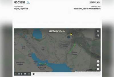 عودة طائرة C-17 الأمريكية بعد من باكستان وطاجيكستان إلى الإمارات دون التوقف في أفغانستان