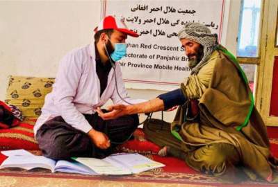 ارائه خدمات صحی از سوی هلال احمر برای نزدیک به ۷ هزار تن طی یک ماه اخیر در پنجشیر
