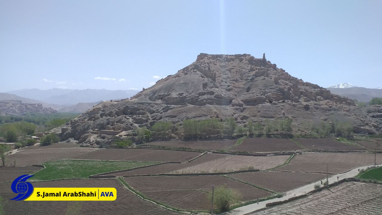 تصاویر/ بهار در بامیان؛ نمایی از جان گرفتن طبیعت و مناظر و زیبایی ها  