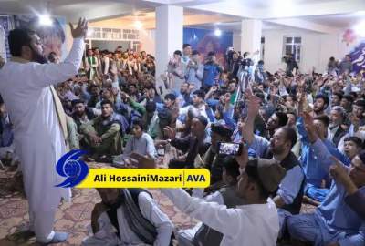 د سرپل ولایت په مرکز کې د امام زاده یحیی علیه السلام په مدرسه کې د عید غدیر الخم د لمانځلو مراسم