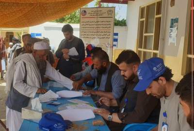 توزیع کمک‌ نقدی برای ۳۴۳ خانواده نیاز در کابل 