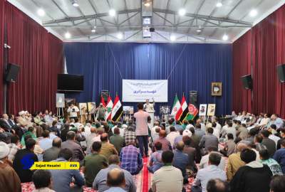 افغانستانی‌های مقیم مشهد در واکنش به جنگ ایران و اسرائیل: کنار ایران ایستاده‌ایم و آماده میدان جهادیم  