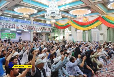 ​​​​​​​نابودی اسرائیل به‌اذن الهی نزدیک است/ سه عنصر حیاتی اقتدار ایران؛ مردم هوشیار، رهبری خردمند و ارزش‌های اسلامی است  
