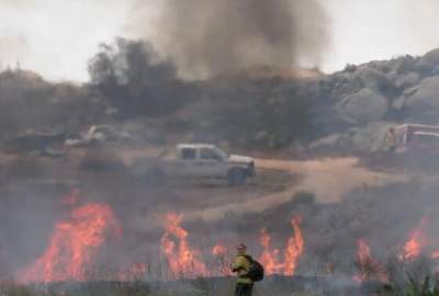 حريق الغابات الواسع النطاق في ولاية كاليفورنيا الأمريكية