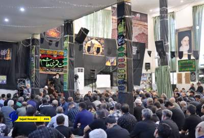 تصاویر/بزرگداشت باشکوه مرحوم کربلایی عبدالعلی جعفری، از شخصیت‌های برجسته اجتماعی و اقتصادی مهاجرین افغانستانی در مشهد  