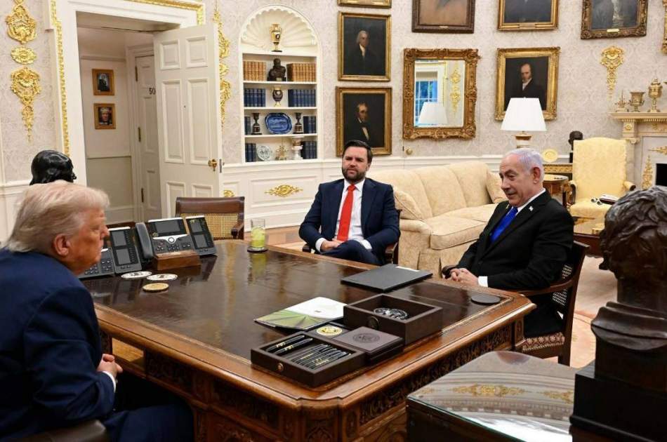 Trump-Netanyahu meeting at the White House ends without a statement