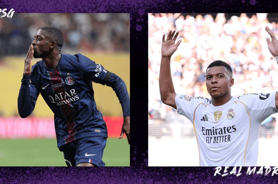 Real Madrid and Paris Saint-Germain face off in the semi-finals of the Club World Cup; Mbappe ready to take revenge on his former team