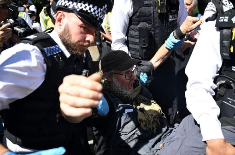 Britain arrests dozens of pro-Palestinian protesters