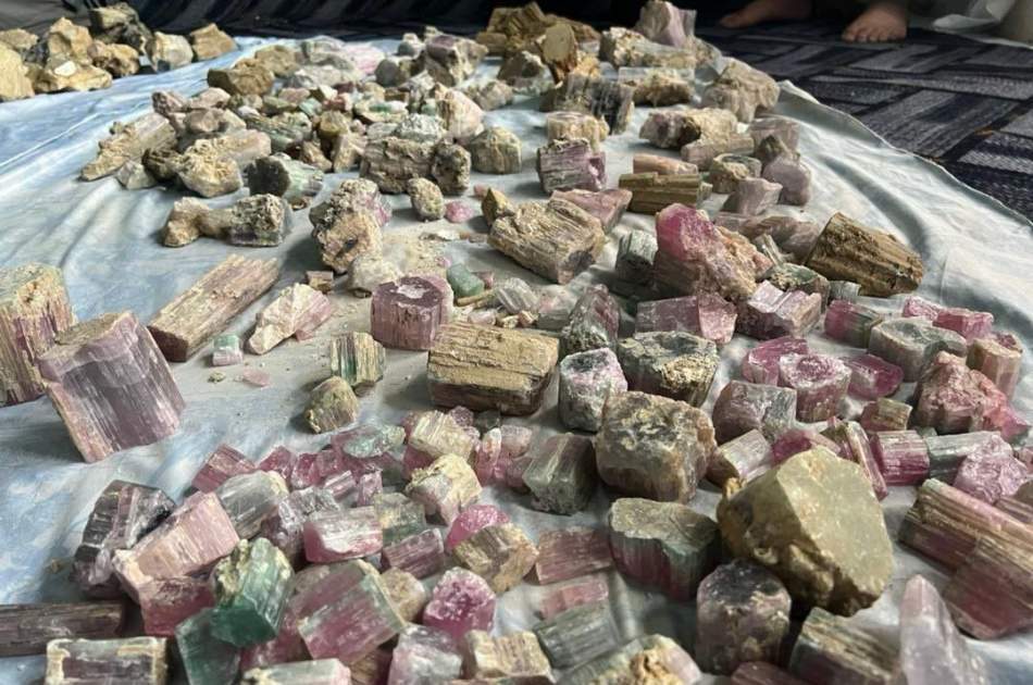 165 kilograms of agate worth 120 million afghanis sold in Nuristan
