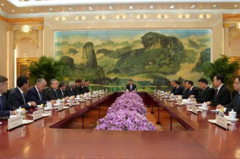 Shanghai Cooperation Organization Foreign Ministers Meet with Chinese President