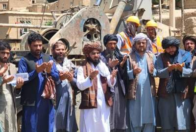 آغاز ساخت سه شبکه آبرسانی در غور؛ دسترسی بیش از ۱۴۰۰ خانواده به آب صحی