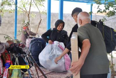 گزارش تصویری/ بازگشت با کرامت؛ بدرقه‌ای انسانی در مرز دوغارون  