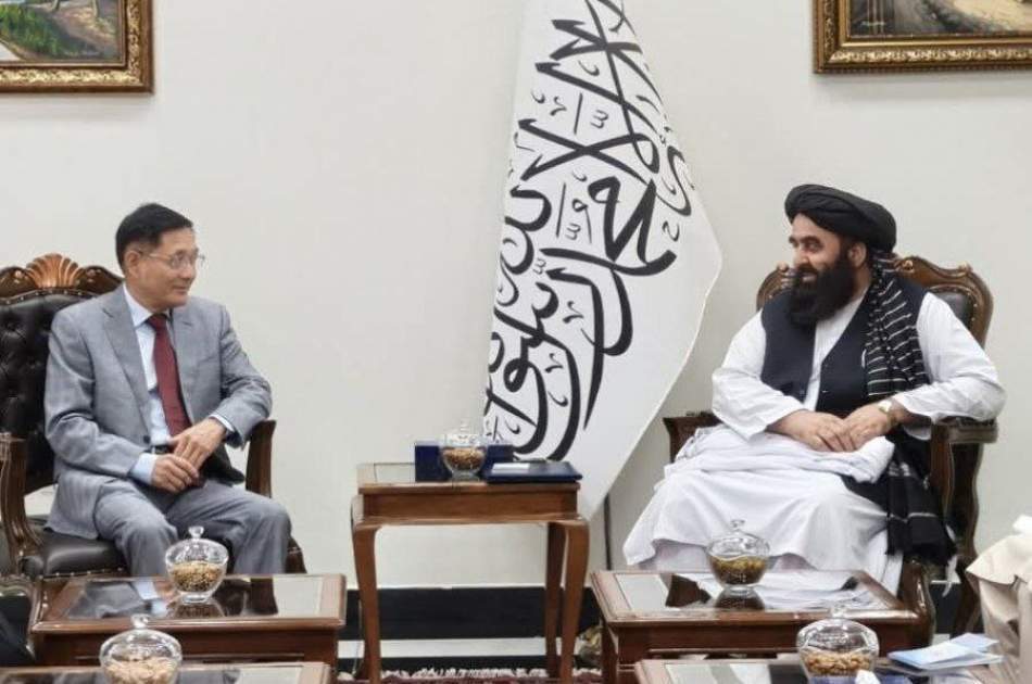 الممثل الخاص للصين والقائم بأعمال وزارة الخارجية بحثا التعاون وإعادة إعمار أفغانستان