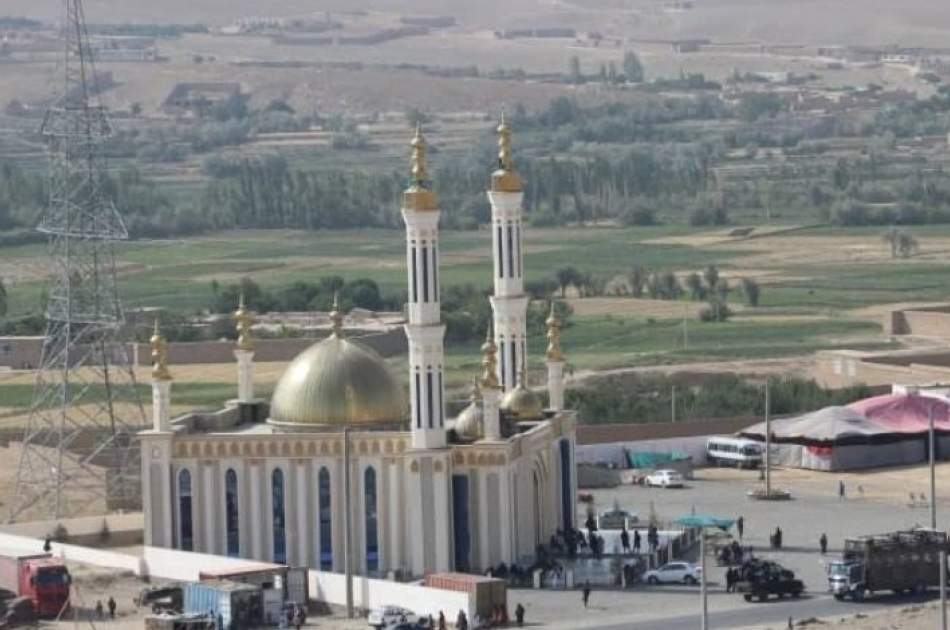افتتاح مسجد «شهید نورالرحمن ملکزی» در مسیر شاهراه کابل–قندهار