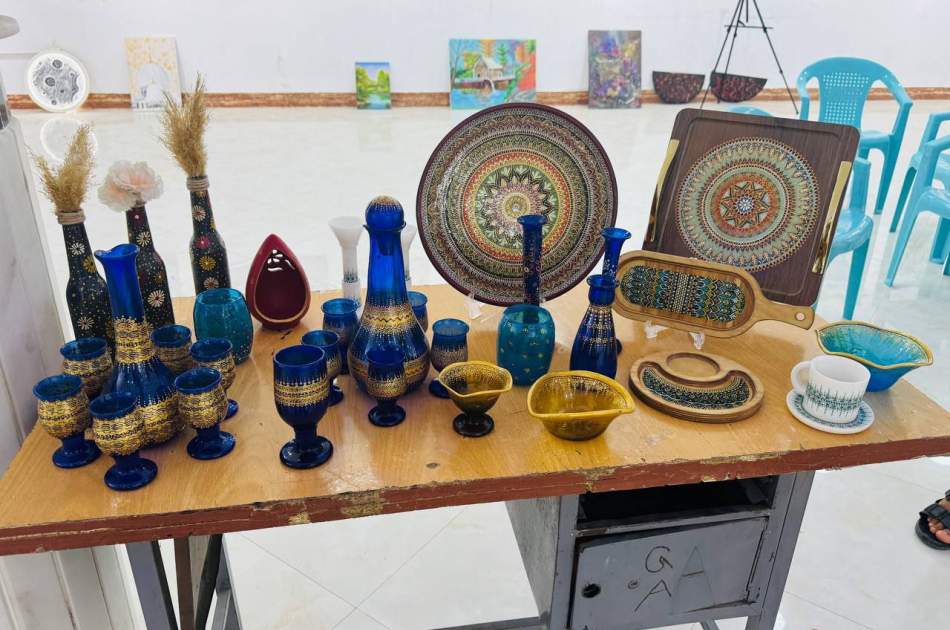 برگزاری نمایشگاه هنری «رنگین‌کمان» در هرات