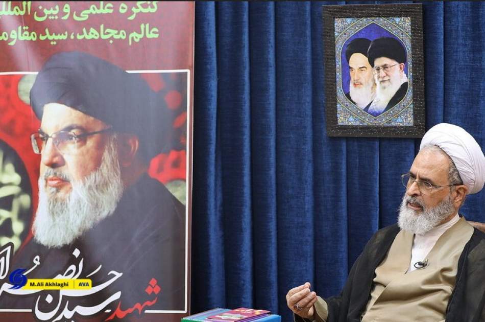 Ayatollah A’rafi: Martyr Nasrallah’s scientific and jihadi role in regional developments is unparalleled