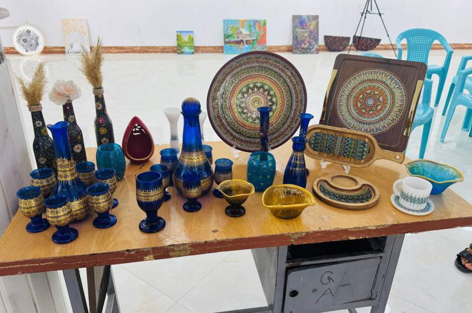 أُقيم معرض "قوس قزح" الفني في هرات