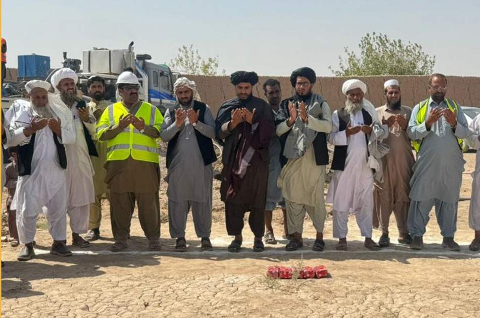 آغاز کار ساخت یک شبکه آبرسانی به ارزش ۶،۸ میلیون افغانی در فراه