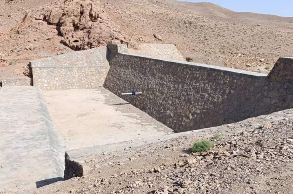 تکمیل کار ساخت دو بند کوچک آبی به ارزش بیش از ۹ میلیون افغانی در هرات