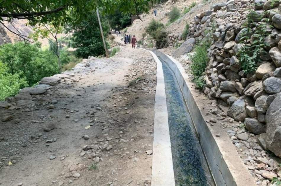 تکمیل کار ساخت ۳ پروژه انکشافی با هزینه بیش از ۹ میلیون افغانی در پنجشیر