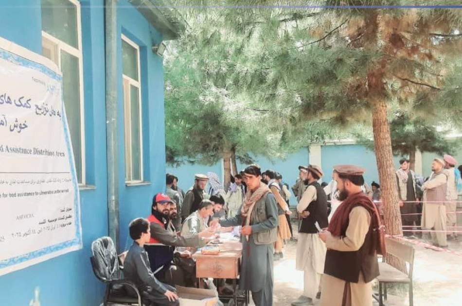 توزیع کمک نقدی نزدیک به سه میلیون افغانی برای ۹۵۱ خانواده آسیب‌دیده در بدخشان