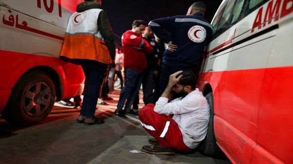حمله رژیم صهیونیستی به مقر هلال احمر فلسطین در غزه  <img src="https://cdn.avapress.net/images/video_icon.png" width="16" height="16" border="0" align="top">
