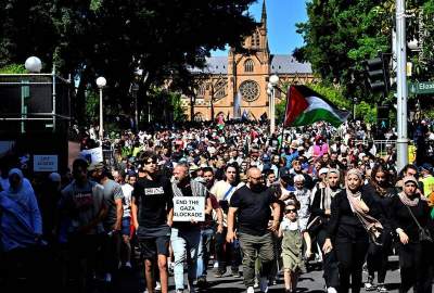فلسطين في قلب أستراليا؛ 300 ألف مواطن من سيدني ينتفضون ضد جرائم إسرائيل