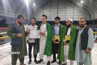 برگزاری مسابقات موی‌تای با اشتراک ۶۰ ورزشکار در ولایت فاریاب