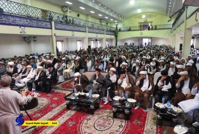 آیت‌الله العظمی محسنی (ره)، نماد وحدت و روشنگری در افغانستان بود / علما باید در اخلاق و پشتکار، الگوی بزرگان باشند