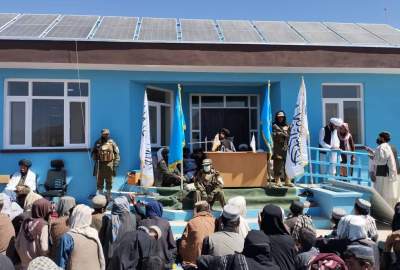 سه مکتب در ولسوالی اجرستان غزنی به بهره‌برداری سپرده شد