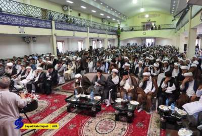 آية الله العظمى محسني (رح) كان رمزًا للوحدة والتنوير في أفغانستان / على العلماء أن يكونوا قدوة في الأخلاق والاجتهاد اقتداءً بالكبار