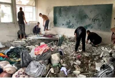 منظمة حقوق الإنسان: إسرائيل استهدفت مئات المدارس في غزة بأسلحة أمريكية