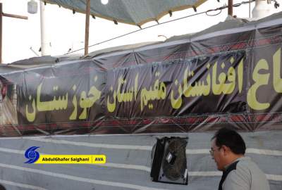 گزارش تصویری/ حال و هوای مرز «شلمچه» و پذیرایی موکب‌های مهاجرین افغانستان  
