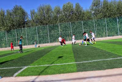 تصاویر/آغاز لیگ دسته دوم فوتبال در ولایت غور/ رقابت میان ۶ تیم در فیروزکوه  