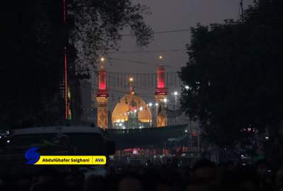 تصاویر/ طلوع گنبد طلا و لحظه دیدار  