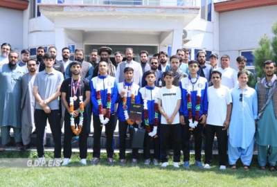 تقدیر از مدال‌آوران تیم ملی تکواندو پس از درخشش در رقابت‌های بین‌المللی قزاقستان