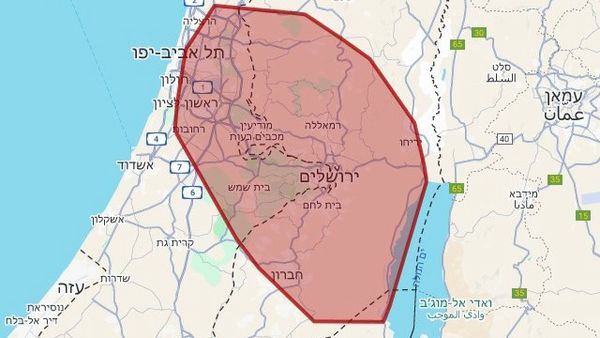 حمله موشکی یمن به اراضی اشغالی؛ آژیرهای خطر در قدس و شهرک‌ها به صدا درآمد