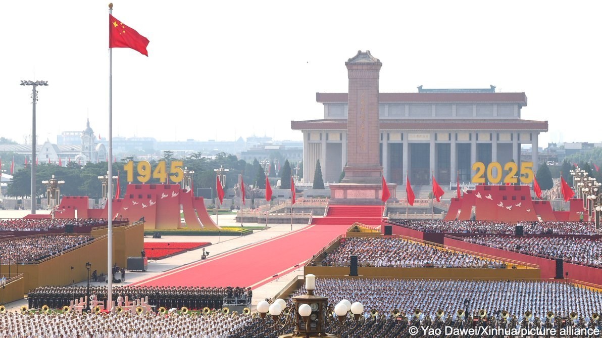 آغاز بزرگترین رژه نظامی تاریخ چین  