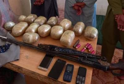 کشف ۵۵ کیلو مواد مخدر در جوزجان؛ ۹ نفر بازداشت شدند