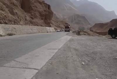 آغاز ساخت دیوارهای استنادی در شاهراه سمنگان–بلخ؛ گامی برای ایمنی جاده و کاهش خطرات طبیعی