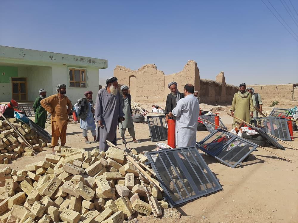 بازسازی ۲۰ باب طویله در ولسوالی چمتال بلخ با همکاری دفتر کمیته هالند