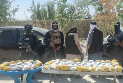 جلوگیری از قاچاق ۷۲ کیلوگرام تریاک توسط دو تن در ولایت غزنی