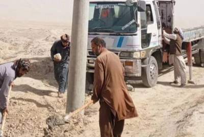 آغاز کار پروژه انتقال برق با هزینه ۳۲ میلیون افغانی در بغلان