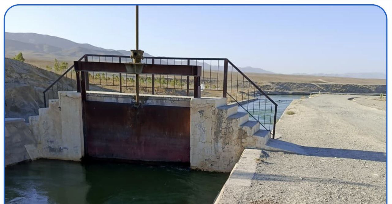 رهاسازی پنج روزه آب‌بند ذخیروی سرده در غزنی برای آبیاری کاشت جدید گندم