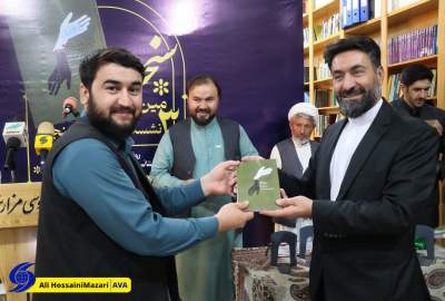 تصاویر/ برگزاری سومین نشست تخصصی «سنجه» با رونمایی کتاب «اگزیستانسیالیسم» در شهر مزارشریف  