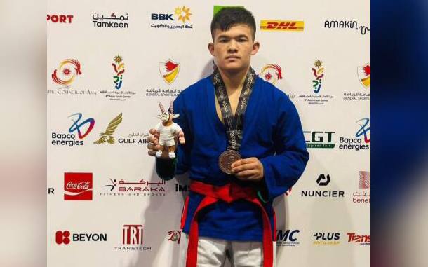 ورزشکار رشته کورش افغانستان در بازی‌های آسیایی برنده مدال برنز شد