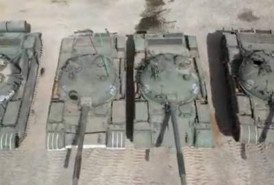 وزارت دفاع ملی پنج عراده تانک زرهی روسی را ترمیم و آماده استفاده کرد