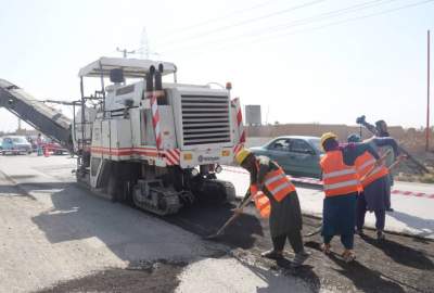 شروع ترمیم ۷۶ کیلومتر شاهراه کابل–گردیز با سرمایه ۱۷.۴ میلیون افغانی