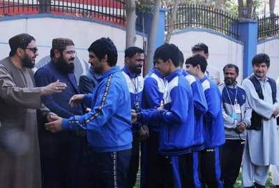 عودة الرياضيين الكورش إلى افغانستان بحصيلة مثمرة: ميداليتان برونزيتان من دورة الألعاب الآسيوية للشباب