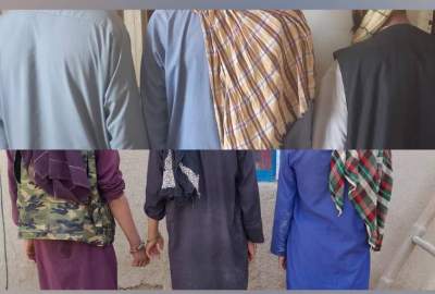 بازداشت شش تن به اتهام سرقت در ولایت فراه